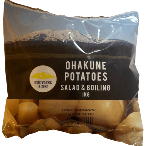 Kim Young and Sons Salad & Boiling White Potatoes 1 kg