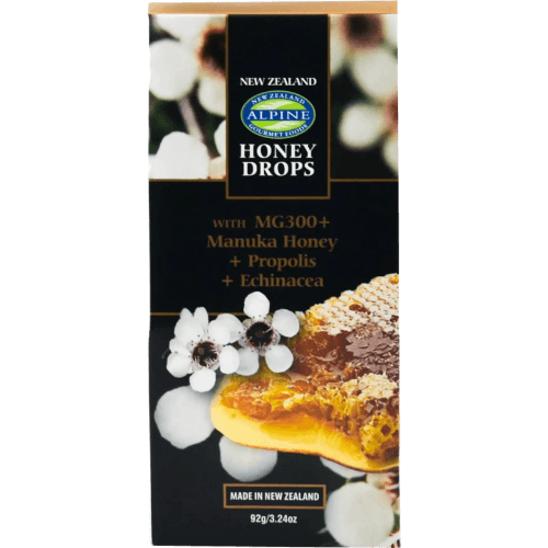 NZ Alpine Gourmet Foods Manuka, Propolis & Echinacea Honey Drops
