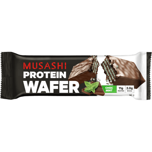 Musashi Choc Mint Flavour Protein Wafer Bar