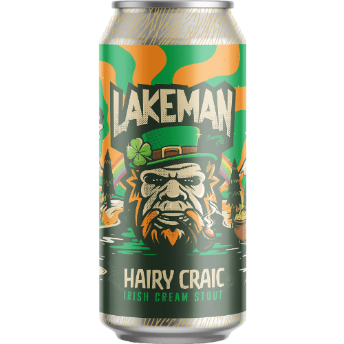 Lakeman Brewing Co Hairy Craic Irish Cream Stout