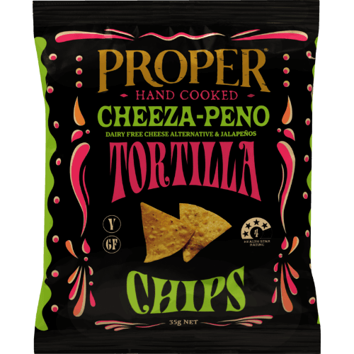 Proper Crisps Cheeza-Peno Tortilla Chips