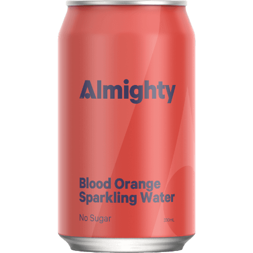 Almighty Blood Orange Sparkling Water