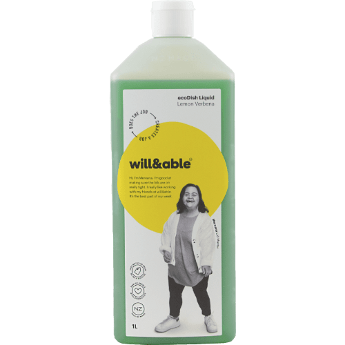 Will & Able Lemon Verbena Eco Dish Liquid
