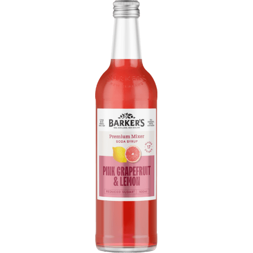 Barker's Pink Grapefruit & Lemon Premium Mixer