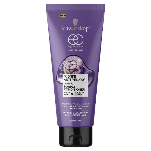 Schwarzkopf Extra Care Blonde Anti-Yellow Purple Conditioner