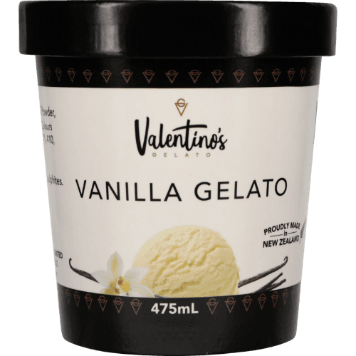 Valentino's Vanilla Gelato