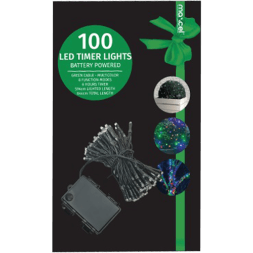 Maxcel Multifunction 100 LED Christmas Lights