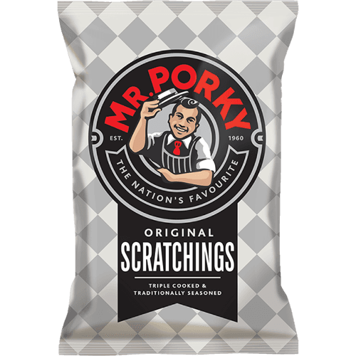 Mr Porky Silver Scratchings