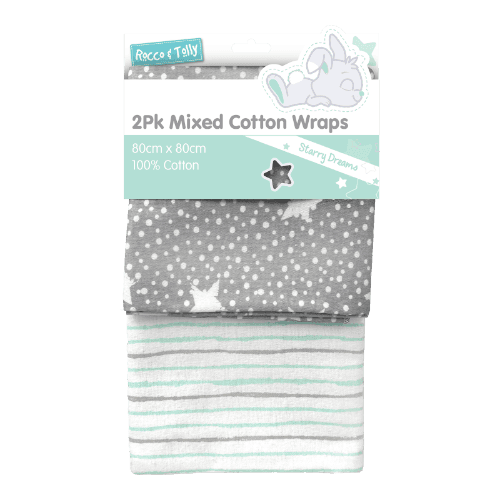 Rocco & Tolly Mixed Cotton Wraps