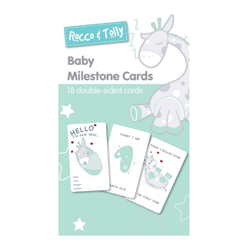 Rocco & Tolly Baby Milestone Cards
