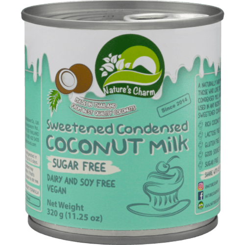 Nature's Charm Sugar Free Sweetened Condensed Coconut Milk