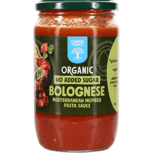 Chantal Organics Organic No Added Sugar Bolognese Sauce
