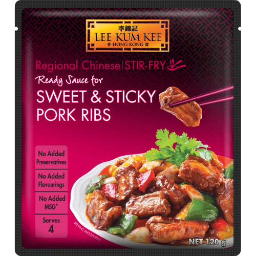 Lee Kum Kee Ready Sauce for Sweet & Sticky Pork Ribs
