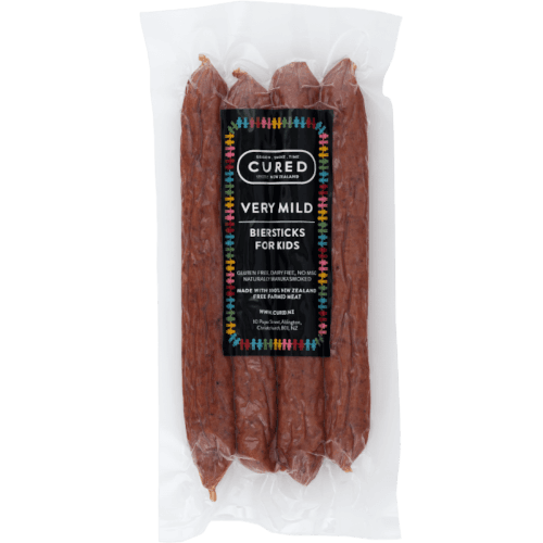 Cured Very Mild Biersticks For Kids