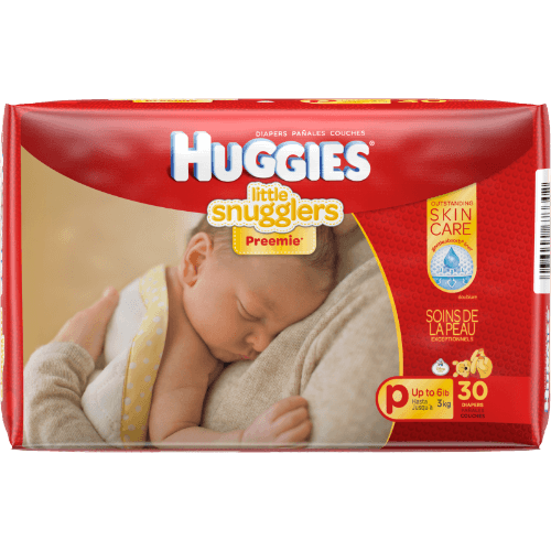 Huggies Nappies Little Snugglers Preemie Up to 3kg