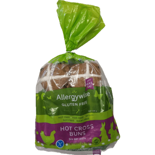 Allergywise Gluten Free Hot Cross Buns