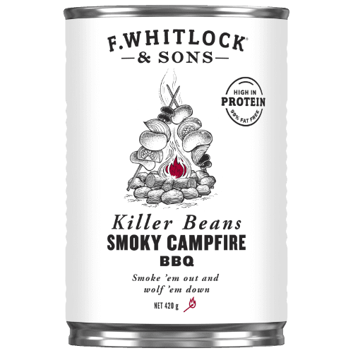 F.Whitlock & Sons Killer Beans In Smoky Campfire BBQ Sauce