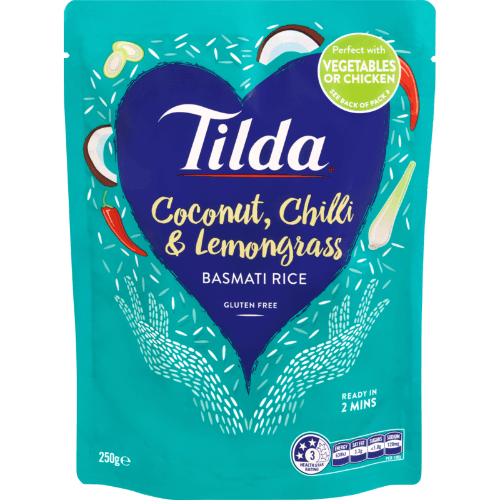 Tilda Coconut Chilli & Lemongrass Basmati Rice
