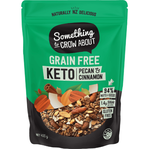 Something to Crow About Grain Free Keto Pecan & Cinnamon Muesli