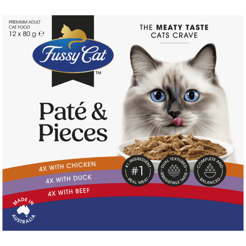 Fussy Cat Twice As Tasty Pate & Pieces Wet Cat Food