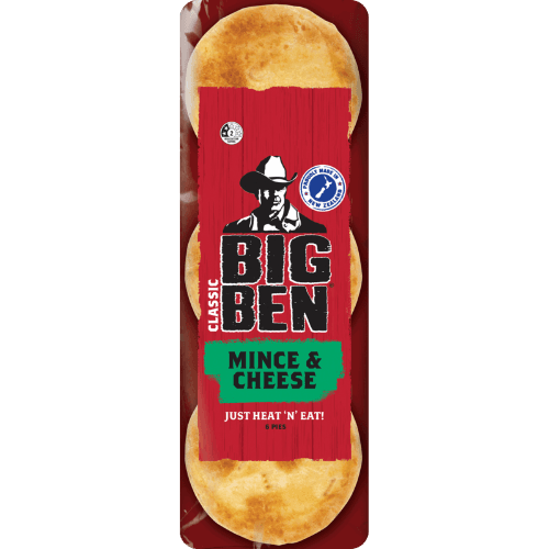 Big Ben Classic Mince & Cheese Pies