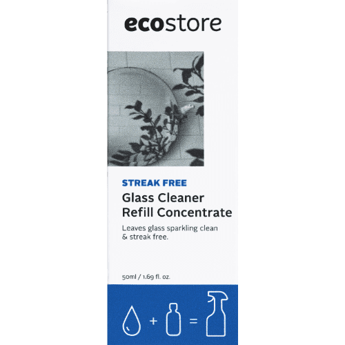 Ecostore Streak Free Glass Cleaner Refill Concentrate