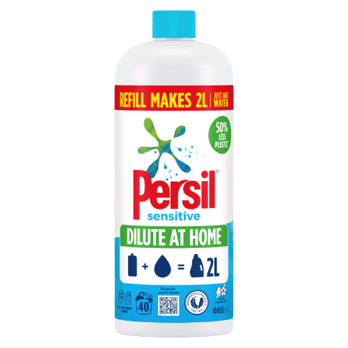 Persil At Home Sensitive Dilute Laundry Liquid Refill 665 mL