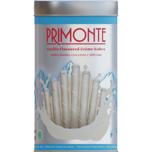 Primonte Vanilla Flavoured Creme Wafers