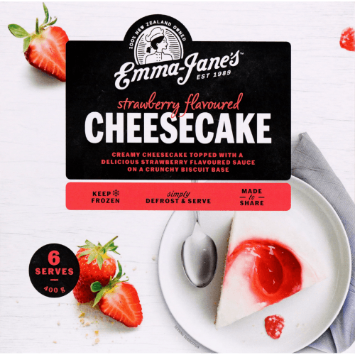 Emma-Jane's Strawberry Flavoured Cheesecake 400 g
