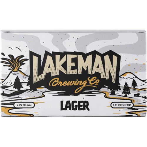 Lakeman Brewing Co Lager Cans