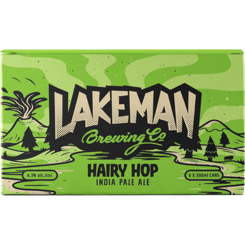 Lakeman Craft Beer Hairy Hop Ipa 6 × 330 mL
