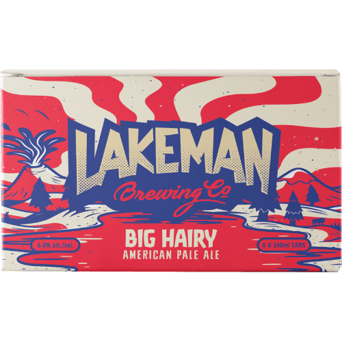 Lakeman Brewing Co Big Hairy American Pale Ale Cans