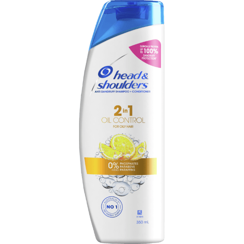 Head & Shoulders Anti Dandruff Oil Control 2 in 1 Shampoo + Conditioner