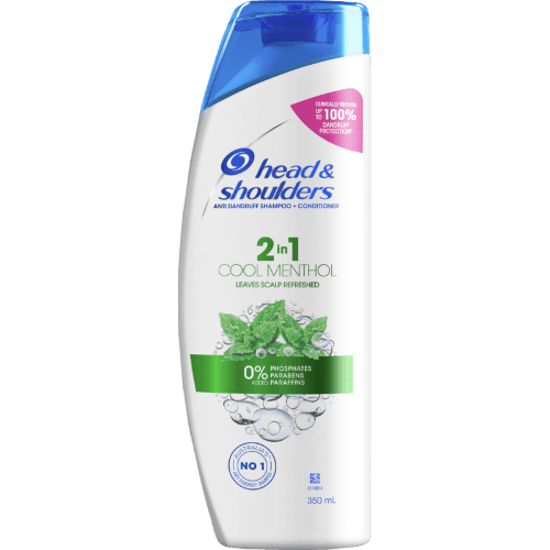 Head & Shoulders Anti Dandruff Cool Menthol 2 in 1 Shampoo + Conditioner