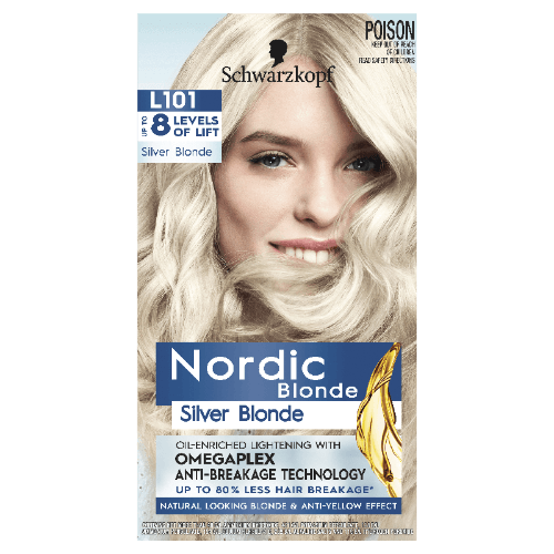 Schwarzkopf Nordic L101 Silver Blonde Hair Colour