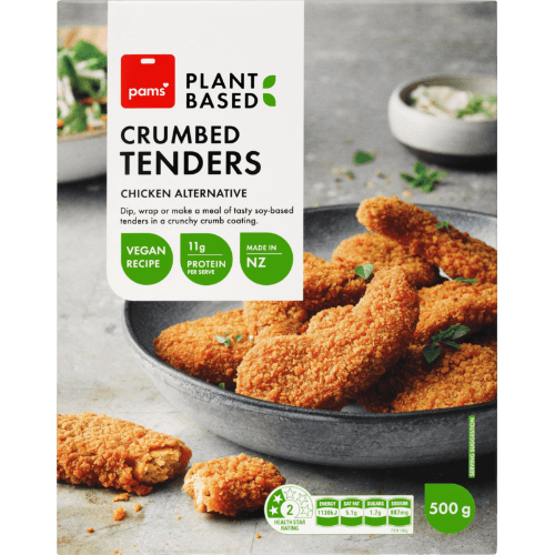 Pams Plant Based Crumbed Tenders