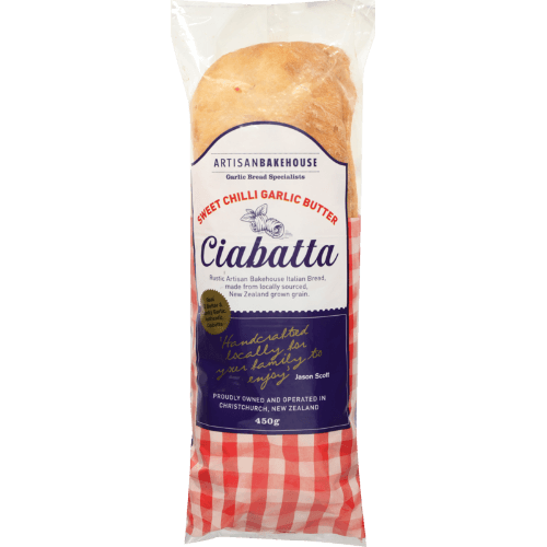 Artisan Bakehouse Sweet Chili Garlic Ciabatta