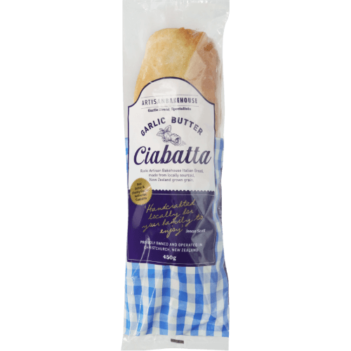 Artisan Bakehouse Garlic Butter Ciabatta