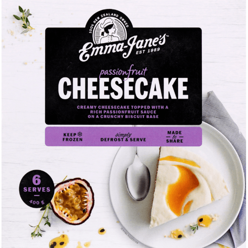 Emma-Jane's Passionfruit Cheesecake 400 g