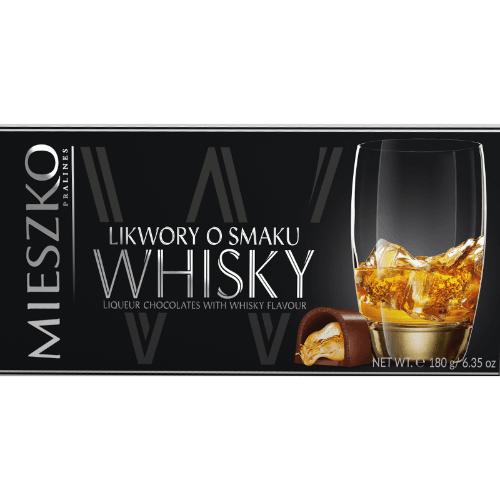 Miesko Whisky Flavour Liqueur Chocolates