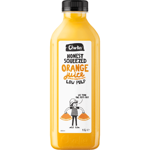 Charlie's Honest Squeeze Low Pulp Orange Juice