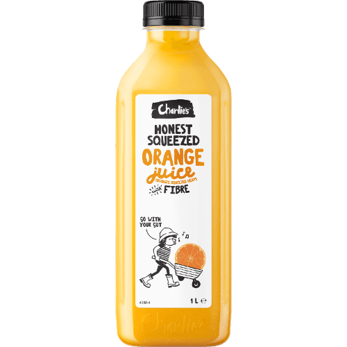 Charlie's Honest Squeezed Orange Juice + Fibre