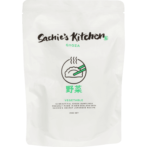 Sachies Kitchen Gyoza Dumplings Vegetable 210 g