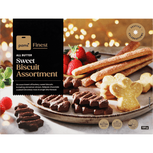 Pams Finest All Butter Sweet Biscuit Assortment