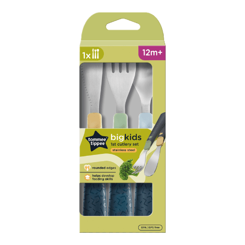 Tommee Tippee Big Kids First Cutlery Set 12m+