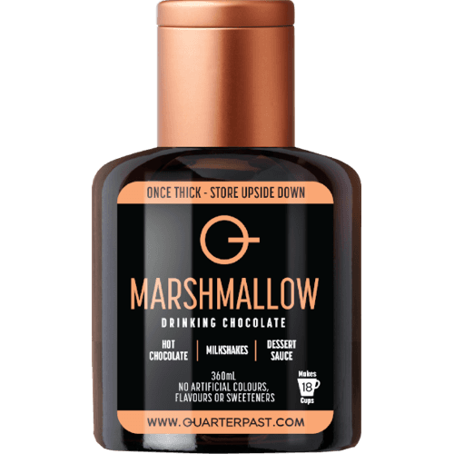 Quarterpast Marshmallow Drinking Chocolate Syrup 360 mL