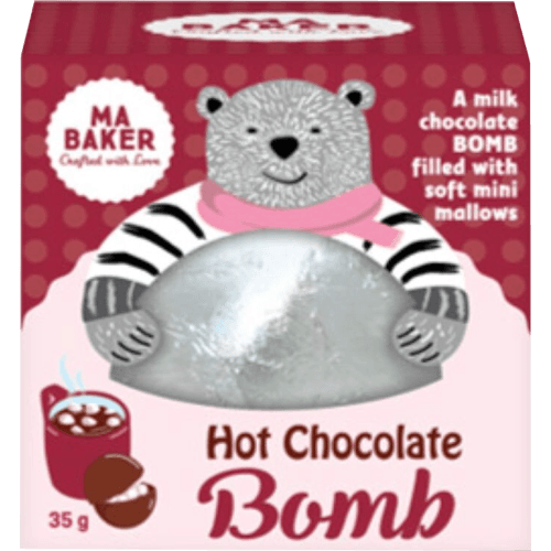 Ma Baker Belgium Hot Chocolate Bomb