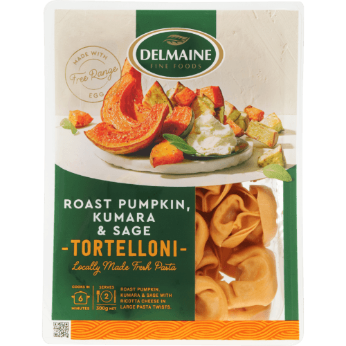 Delmaine Roast Pumpkin Kumara & Sage Tortelloni