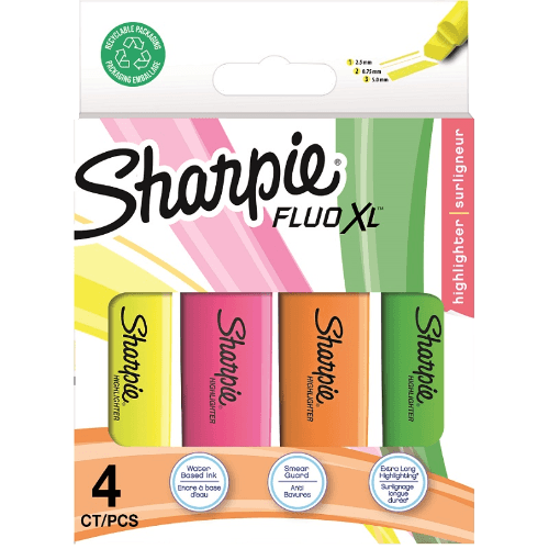 Sharpie Fluo XL Highlighters