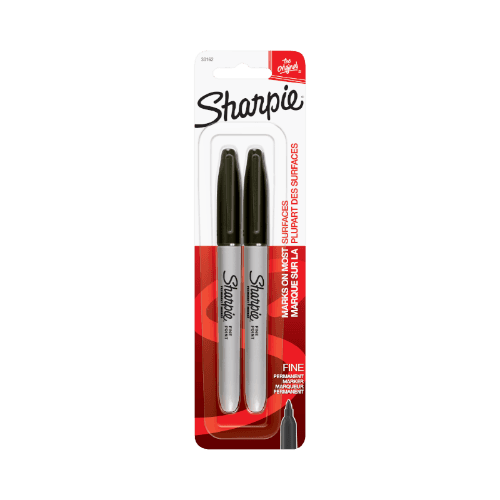 Sharpie Fine Black Markers